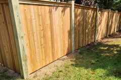 Interior Privacy Fence View