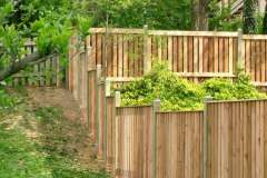 #10 Cedar Spaced Picket Flat Top