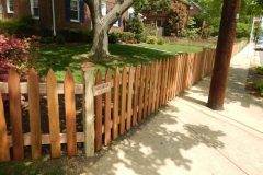 #22 Cedar Gothic Point Picket
