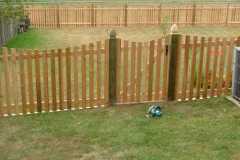 #12 Cedar Spaced Picket with Dip