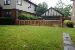 #7 Cedar Flatboard Picket Fence