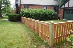 #8 Cedar 1x4 Spaced Picket Flat Top