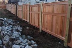 Cedar Fencing View 2