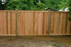 #1 Cedar Flatboard Fence