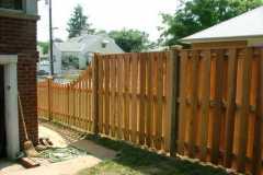 #13 Cedar Board on Board Fence