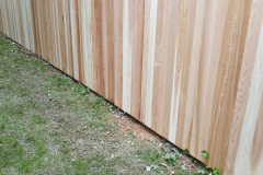 Clear Cedar with a Gothic Point 1X4X6