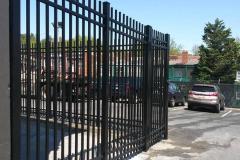#3 Custom Commercial Aluminum Security Fence