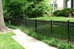 #1 Decorative Metal Fence With Rings