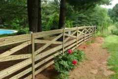 #1 Pressure Treated Pine Estate Fence