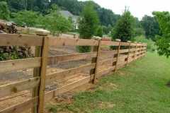 #5 Cedar Paddock Fence