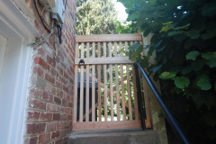 #23 2x2 Cedar Gate with Ring Latch