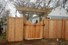 #22 Arbor and Gate 4 Post