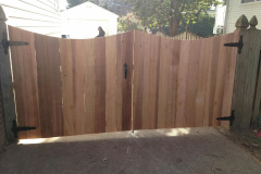 #27 Cedar 1x6 Double Drive Gate with Dip Cut
