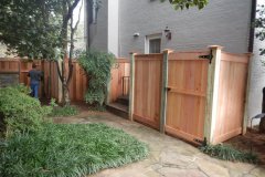 #25 Cedar Flat top Gate 1x6 Boards