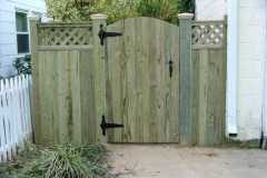 #19 Pressure Treated Pine Flat Board Gate