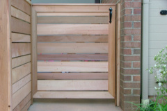 #7 Cedar Horizontal Board Gate