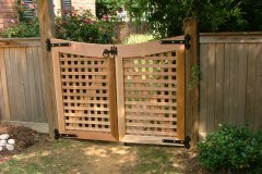 #11 Cedar Lattice Gate with Dip