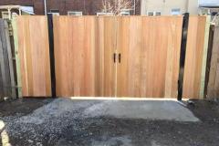 #24 Metal framed double gate
