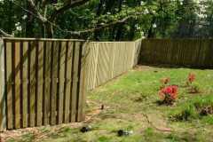 #9 Pressure Treated Pine Board on Board Fence