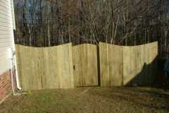 #3 Pressure Treated Pine Fence with Dip